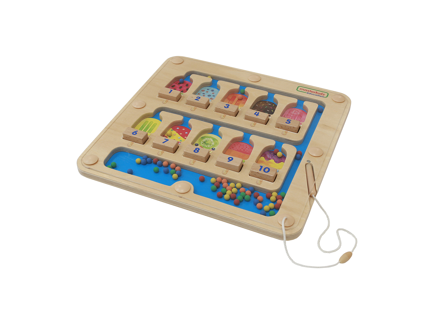 1-10 Counting  Magnetic Maze